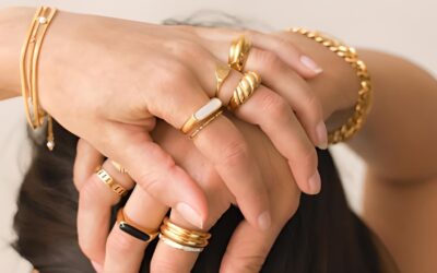 Tendencias de diseño en joyería de oro 14k: formas, texturas y colores populares