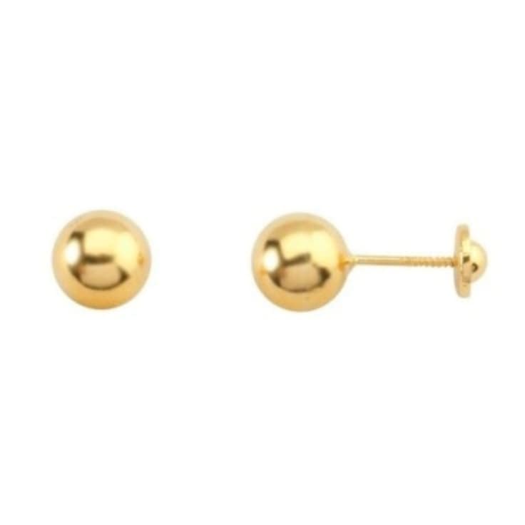 Pendientes de oro